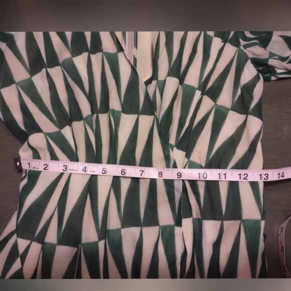 PATBO Geo Print Cotton Mini Dress Size 8 - Picture 8 of 16